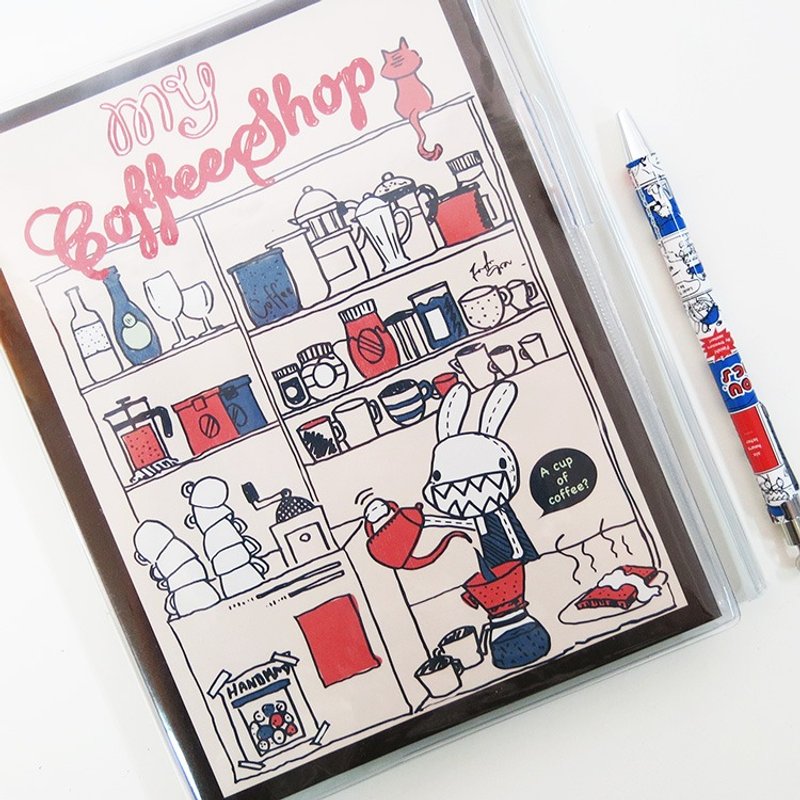 《Foufou》MY万用手帐 - My Coffee Shop - 笔记本/手帐 - 纸 多色