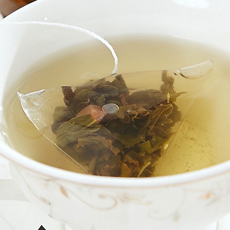 蜜桃乌龙茶(8入/袋)│三角立体茶包·带有甜蜜香气的茶品 - 茶 - 其他材质 红色