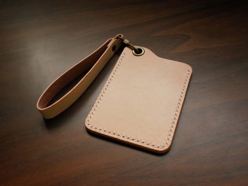 IPPI－悠游卡票夹－真皮／手工 - 证件套/卡套 - 真皮 卡其色