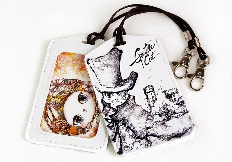 好喵 万用卡套 - 帅气福尔摩斯猫 - 证件套/卡套 - 塑料 