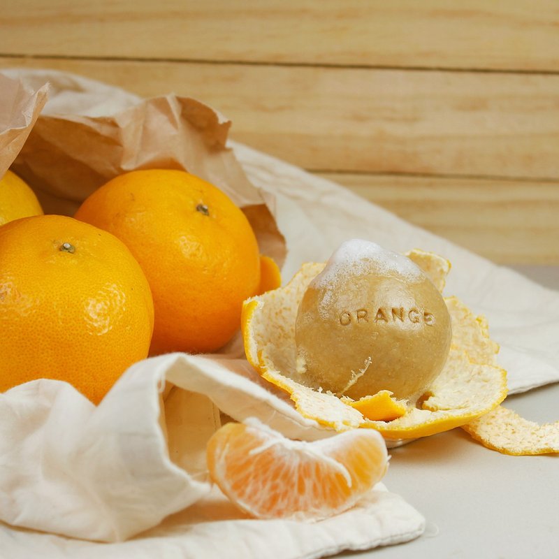 清爽 / 冬日甜橘手工皂 - 肥皂/手工皂 - 植物．花 橘色