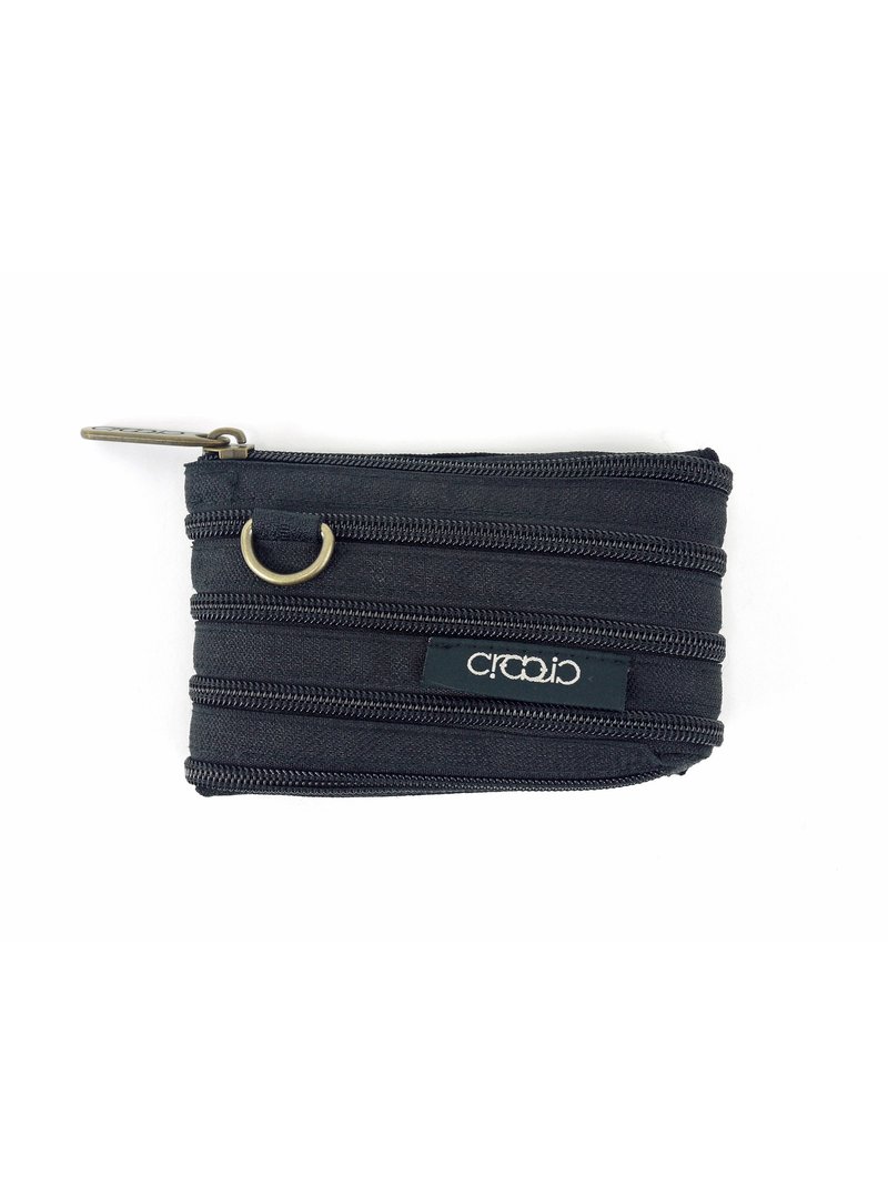 【黑】迷你零钱包 - 零钱包 - 其他材质 黑色