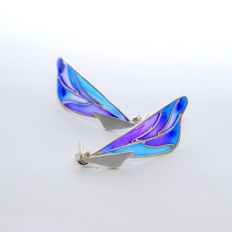 精灵系缤纷耳环 - 耳环/耳夹 - 其他金属 多色