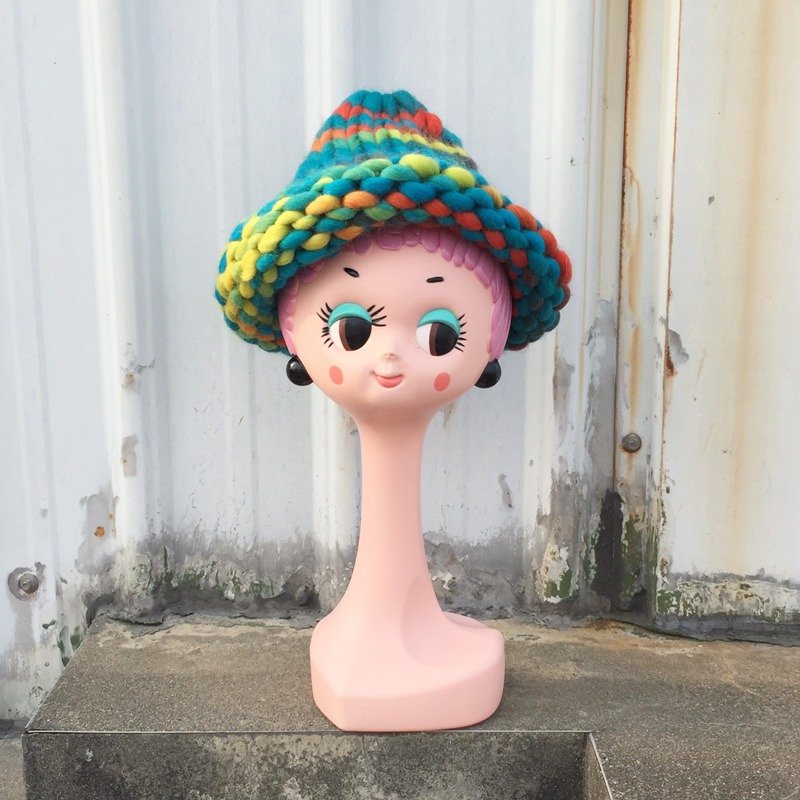 Koko Loves Dessert // 可笑女孩棉花糖胖胖毛帽 - 酷酸果口味 - 帽子 - 其他材质 多色