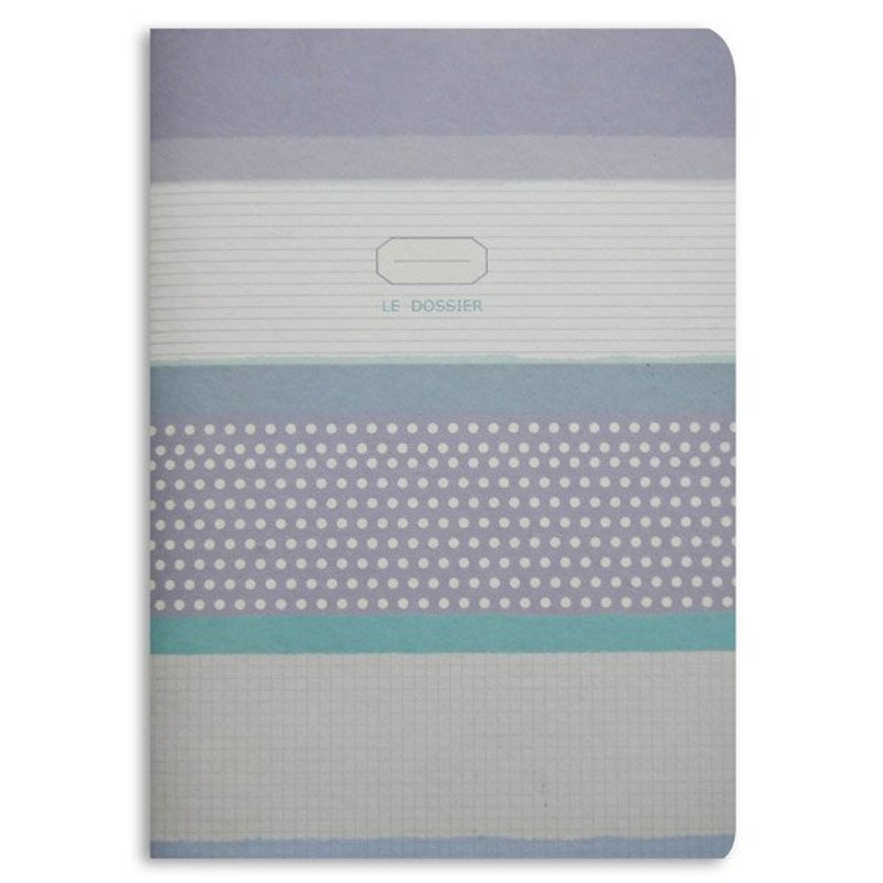 方格笔记本-蓝 - 笔记本/手帐 - 纸 蓝色