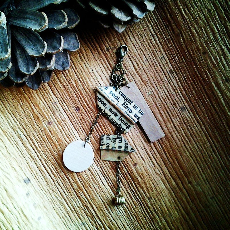 Muse回收纸设计复古纸飞机多用途留言纪念吊饰 - 吊饰 - 其他材质 多色