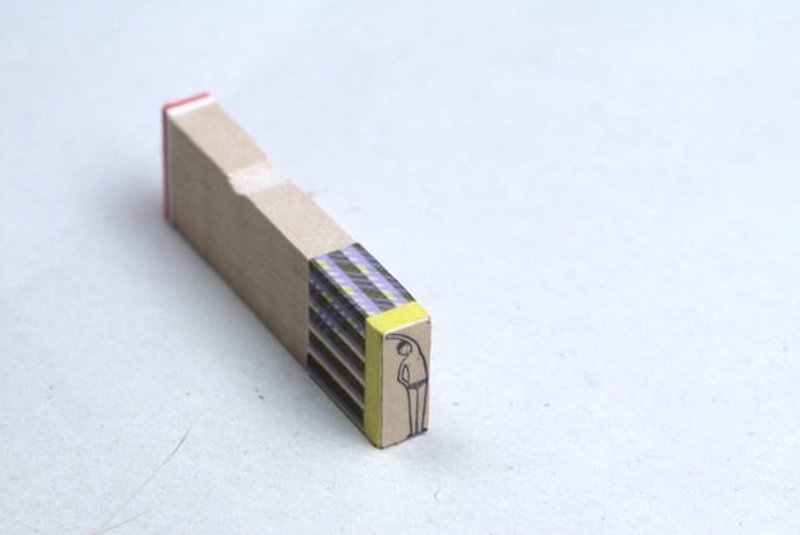 ▣体操印章▣ 弯弯腰 - 印章/印台 - 其他材质 咖啡色