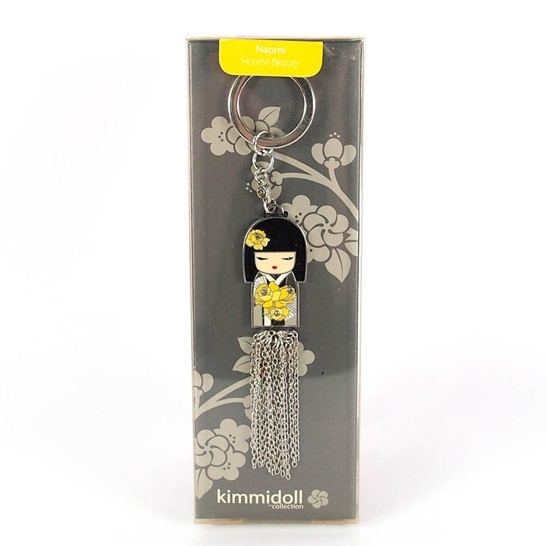 吊饰钥匙圈-Naomi 真诚美丽【Kimmidoll 和福娃娃】 - 吊饰 - 其他金属 橘色