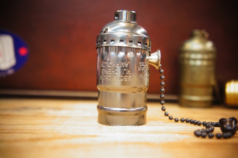 Edison-industry 工业风 LOFT  吊灯  复古铝制灯头   (铸铁黑) 附线 - 灯具/灯饰 - 其他金属 黑色