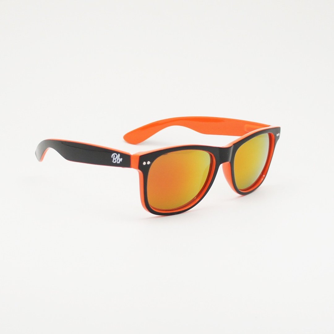 BLR  太阳眼镜 电镀双色片 Eyewear 我恋橘双色 - 墨镜 - 塑料 橘色