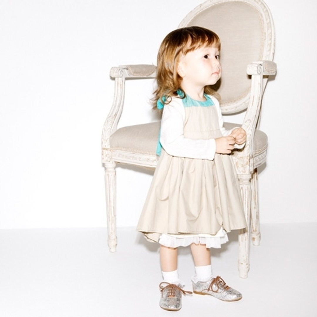 MARLMARL儿童用餐围裙_女孩 /卡其(Baby 80-90cm) - 其他 - 防水材质 卡其色