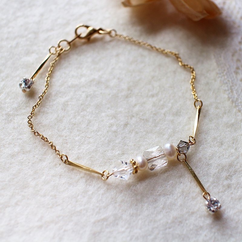 EF一寸之间NO.33 summer银色波纹手链 - 手链/手环 - 其他材质 多色