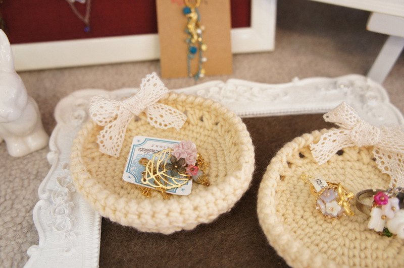 日杂风编织置物小碟~ - 其他 - 其他材质 多色