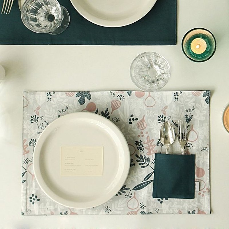 Dailylike 口袋餐巾餐垫-无花果,E2D38858 - 餐垫/桌巾 - 其他材质 粉红色