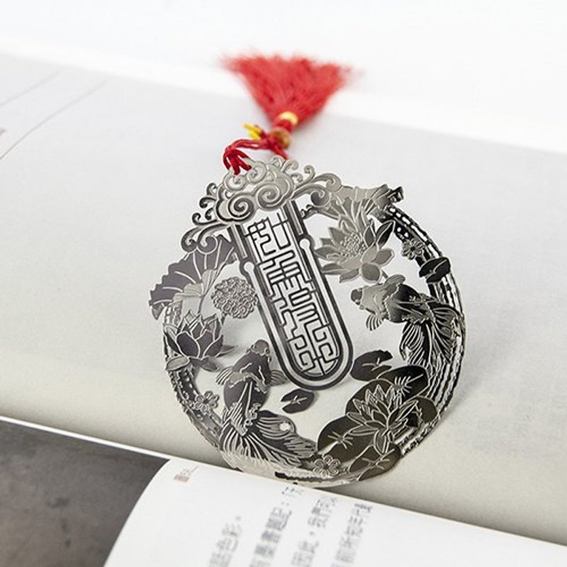 如鱼得水 金属书签 - 书签 - 其他金属 灰色