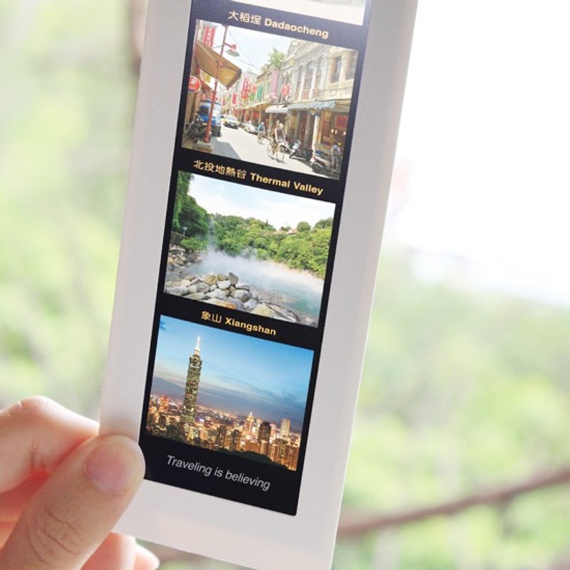 【生日/祝福/圣诞书签】幻灯书签 / 台北市 - 书签 - 纸 多色