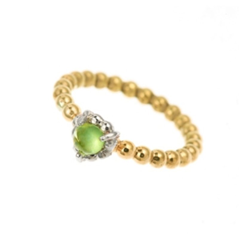 糖果橄榄石K合金戒指 PRECIOUS OVATION - 戒指 - 宝石 