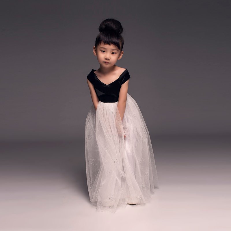 Audrey Sparkle and Shine Tulle Dress / FW2015 - 童装礼服/连衣裙 - 其他材质 黑色