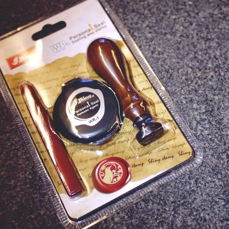 (幸)封蜡章/火漆印、蜡条sealing wax stamp【交换礼物】 - 印章/印台 - 其他材质 