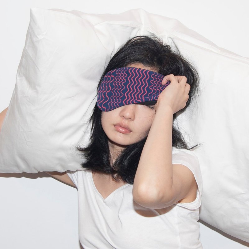 终将沉没 / 舒眠眼罩-蓝红色 - 其他 - 其他材质 蓝色
