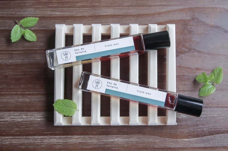 滚珠香水【 新鲜人 Fresh man 】Rollerball perfume - 香水/香膏 - 其他材质 绿色