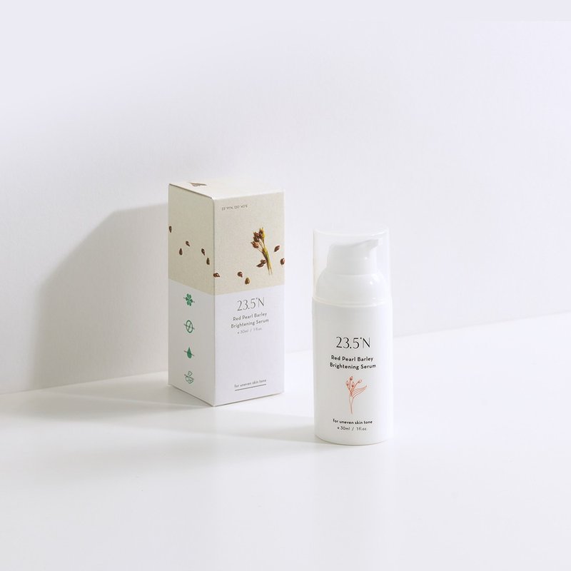 红薏仁白润精华液30mL│净白。改善肤色不均。干肌 - 精华液/安瓶 - 其他材质 红色