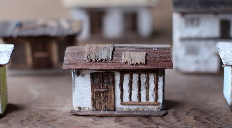 ▲老屋小房子 - 摆饰 - 木头 白色