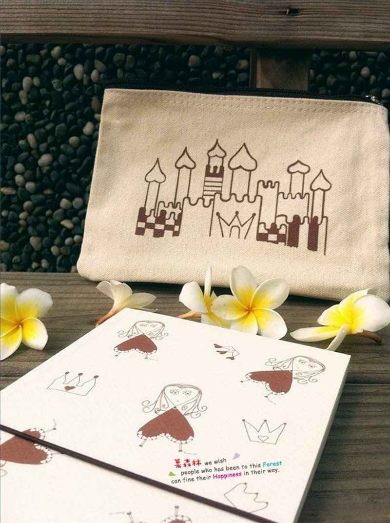 笔记本-爱心王国复古系列 - 笔记本/手帐 - 其他材质 白色