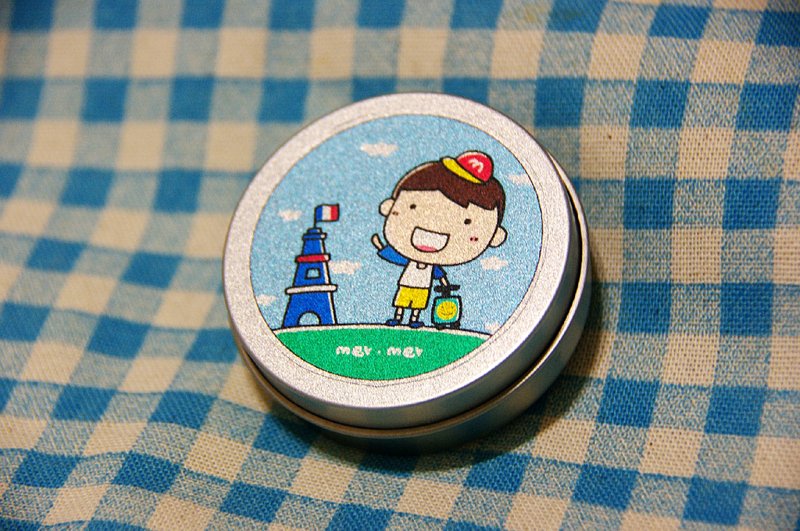 mer·mer 旅行贴纸(含铁盒) - 贴纸 - 纸 多色