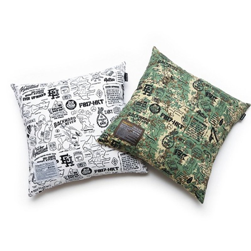 Filter017 抱枕 HKT Graphics Pattern Pillow 猎杀小队 - 枕头/抱枕 - 其他材质 白色