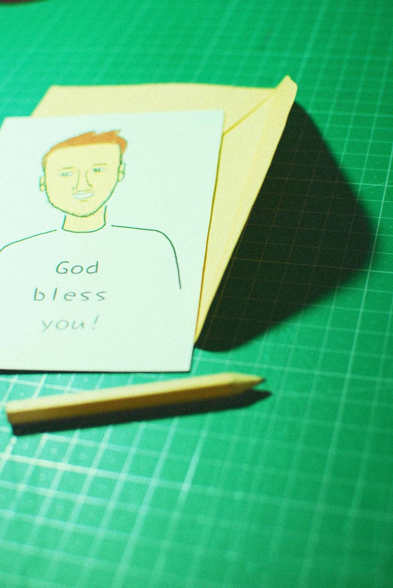 手绘简图 / 定制简图护照套 - 护照夹/护照套 - 防水材质 白色