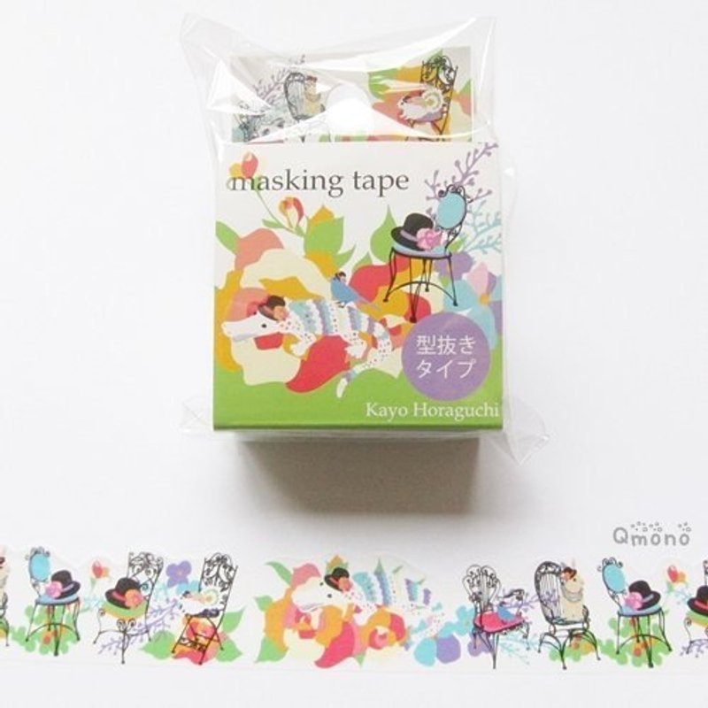 Kayo Horaguchi 洞口加代 花边纸胶带 (HK-MT-005 Dress Up) - 纸胶带 - 纸 多色