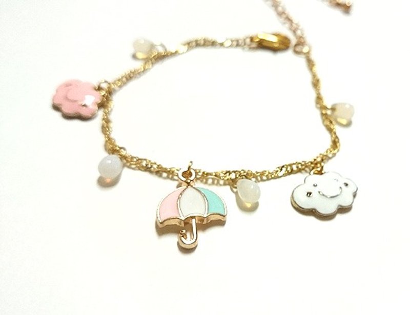 雨天组曲 - 手链/手环 - 其他材质 金色