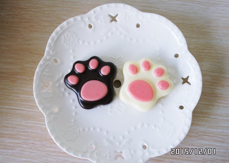 圣诞节限定 黑白喵神双组合/圣诞礼物、交换礼物首选 - 巧克力 - 新鲜食材 