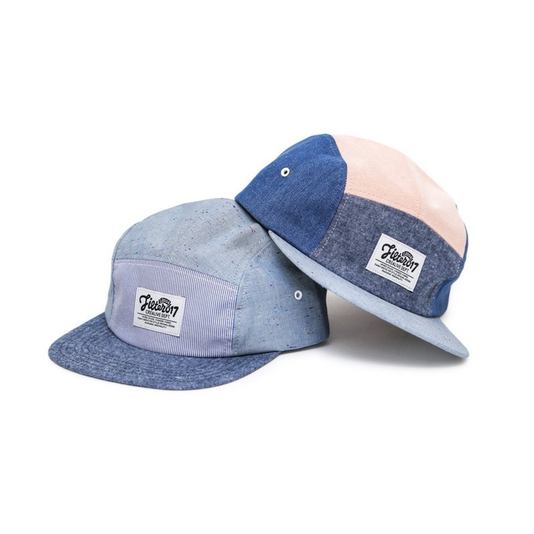 Filter017 Color Matching 5-Panel Cap Filter017 拼色五分割帽 - 帽子 - 棉 多色