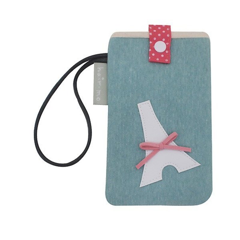 hairmo。可爱铁塔手提手机包(雪花蓝) - 其他 - 其他材质 蓝色
