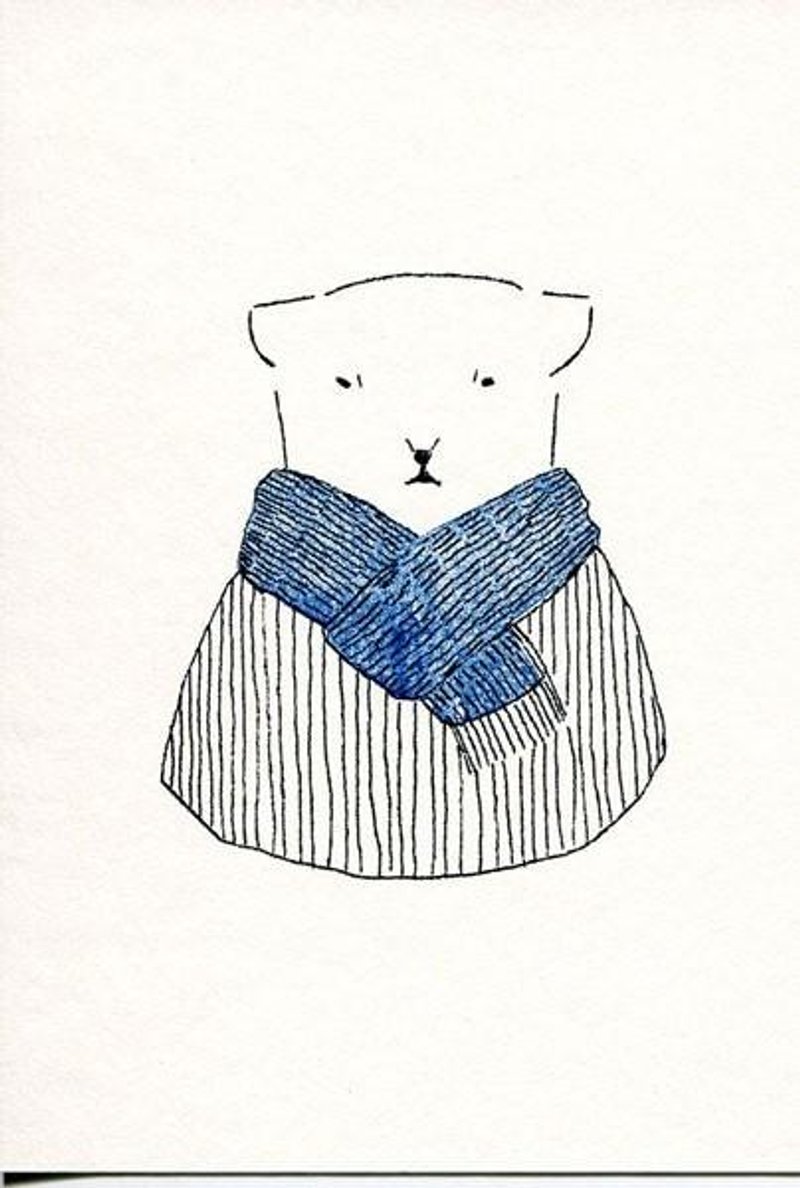 Winter post card set - 卡片/明信片 - 纸 