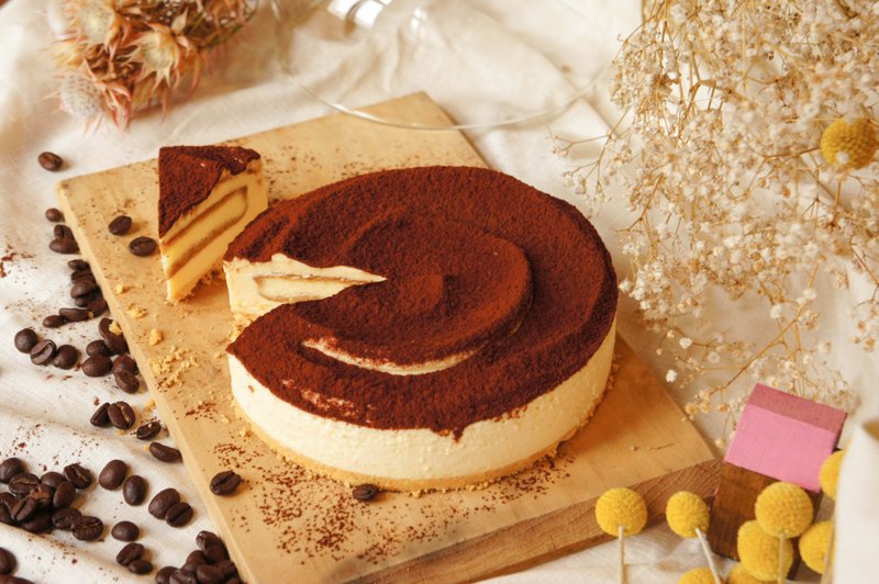 义式经典提拉米苏 Tiramisu / 6 寸 - 咸派/甜派 - 新鲜食材 多色