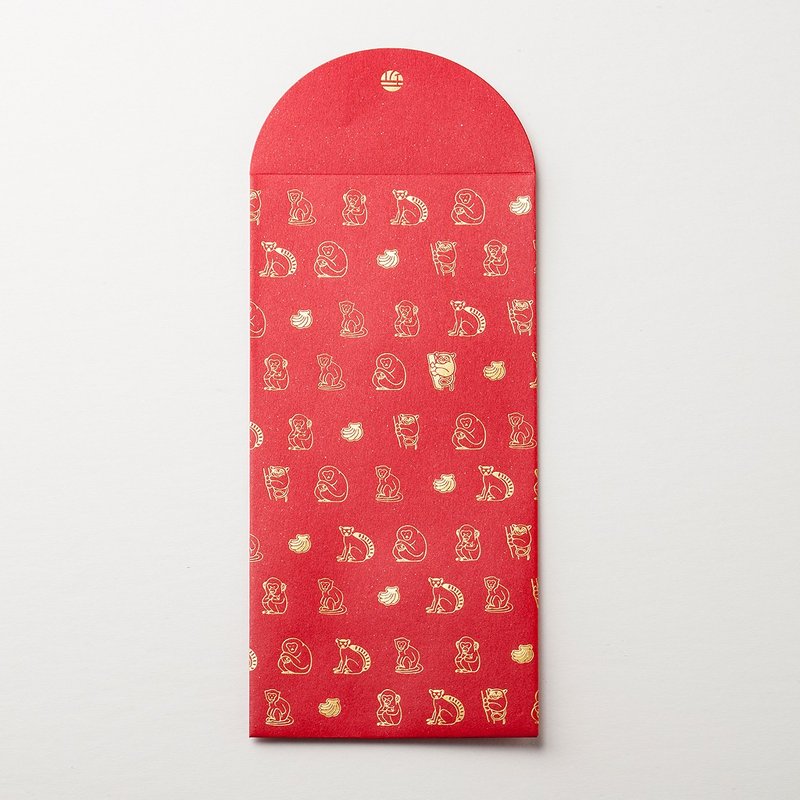 玩美文创＿金喜猴年红包袋 - 红包/春联 - 纸 红色