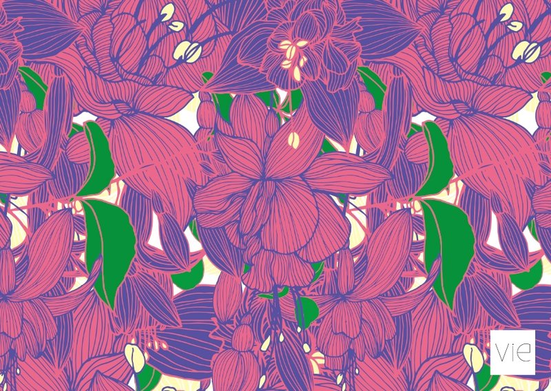 【明信片】吊钟花 - 卡片/明信片 - 纸 紫色