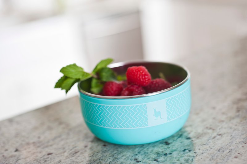 Kangovou小袋鼠不锈钢安全点心碗-薄荷绿 - 儿童餐具/餐盘 - 不锈钢 绿色