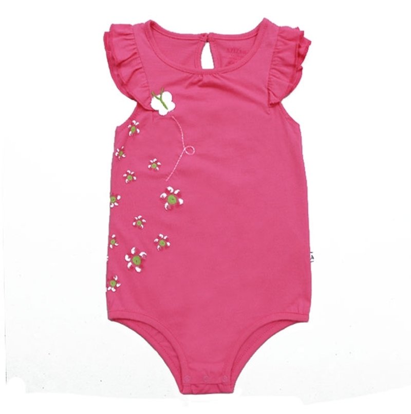 AZIZ bebe 桃红色纯棉包屁衣 - 其他 - 棉．麻 