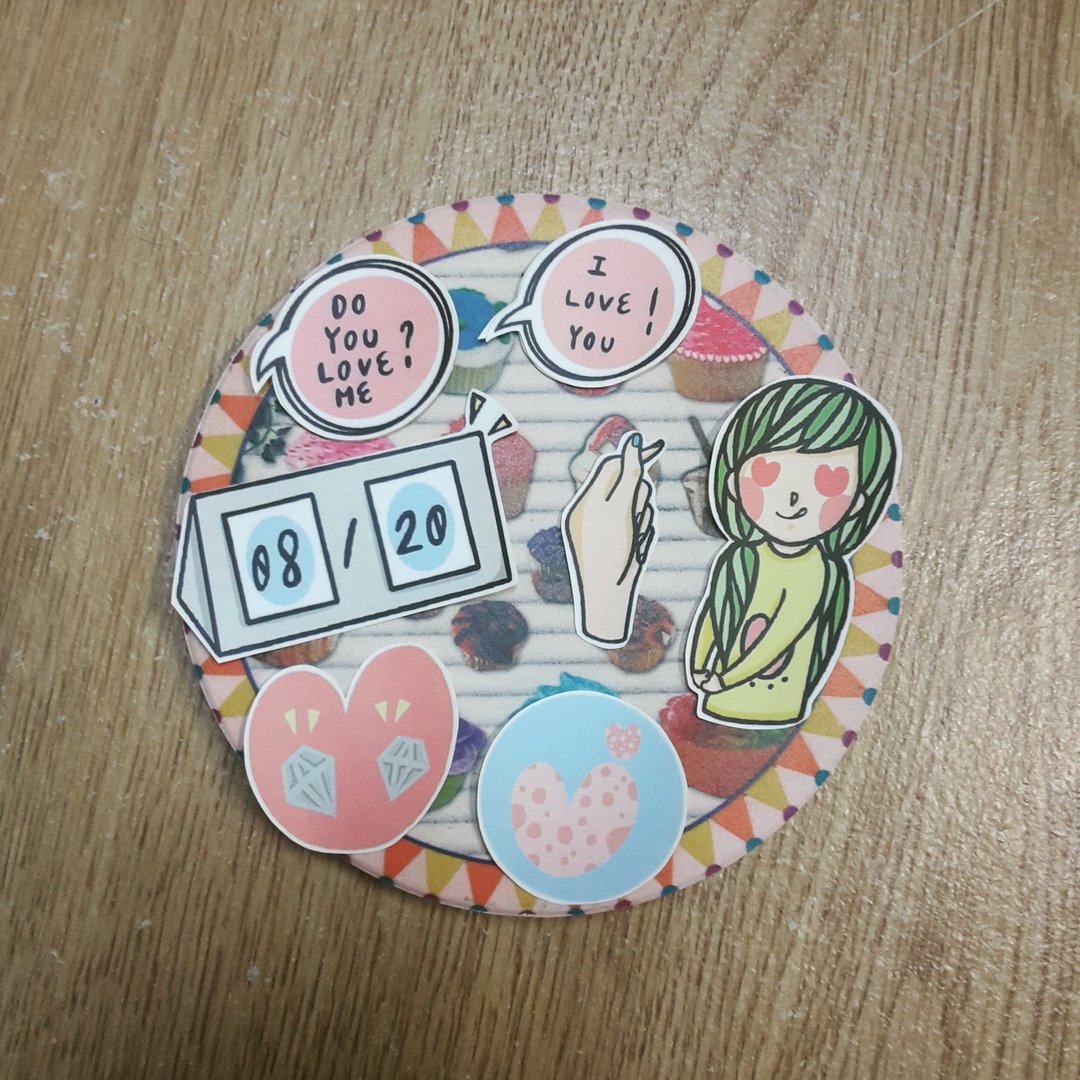 / 说说我爱你 / 雾面贴纸组 - 贴纸 - 纸 