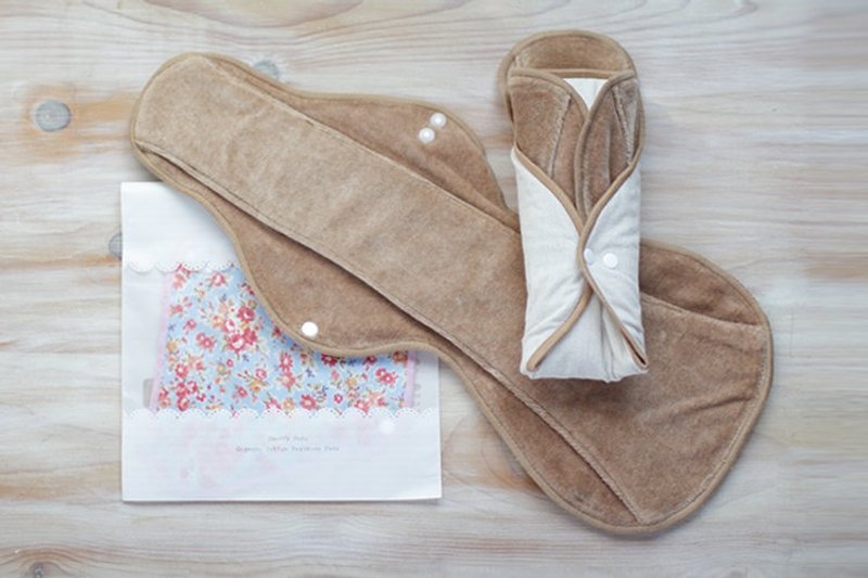 樱桃蜜贴 45cm 夜用超长 彩棉布卫生棉 - 其他 - 棉．麻 多色