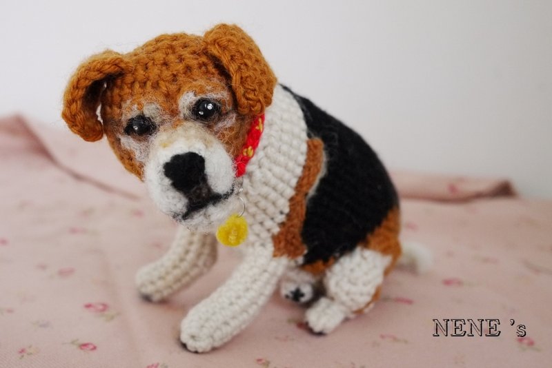 毛小孩摆饰 米格鲁(定制款，勿下标) - 玩偶/公仔 - 其他材质 