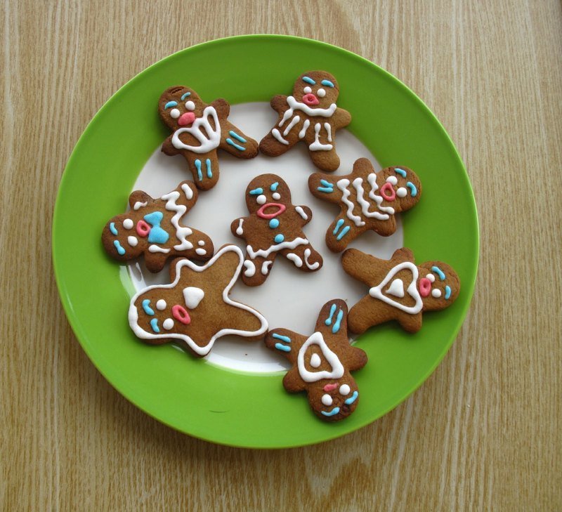 毛の果酱　糖霜 姜饼人 圣诞节限定 交换礼物 - 蛋糕/甜点 - 新鲜食材 咖啡色