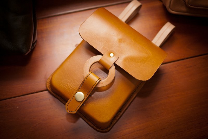 Dreamstation 皮革鞄研所，手工立体腰包，收纳包，真皮，皮革包! - 其他 - 真皮 