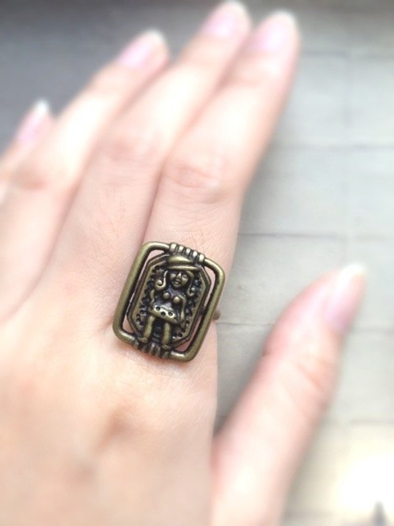 ﹉karbitrary﹉ ▲ ---⊕--- 复古戒指   情人节 礼物 - 戒指 - 其他金属 咖啡色