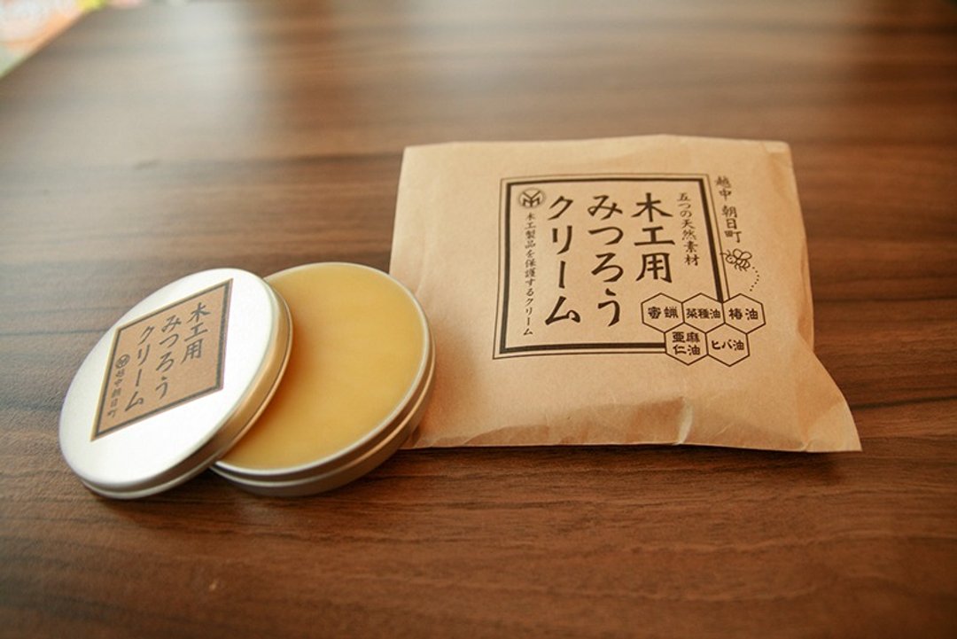 微森林  日本原装进口天然蜜蜡霜 木制品 40g 木器保养 木头保养 - 其他 - 其他材质 橘色