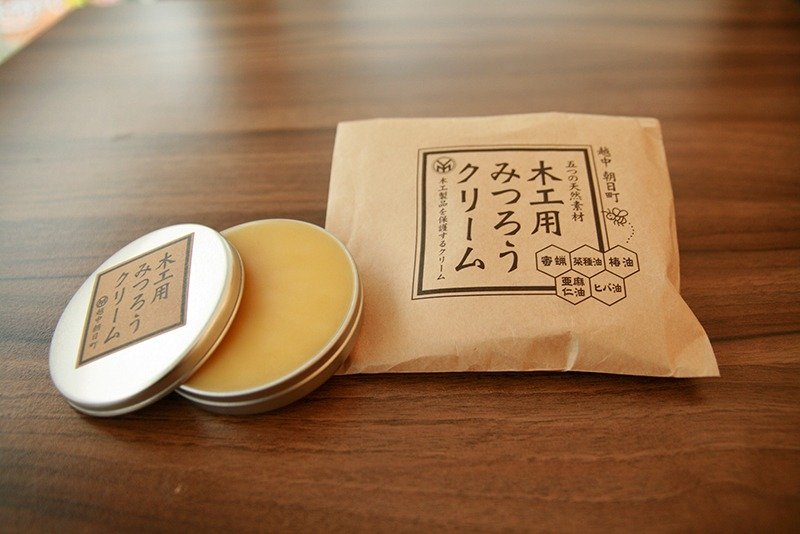 微森林  日本原装进口天然蜜蜡霜 木制品 40g 木器保养 木头保养 - 其他 - 其他材质 橘色